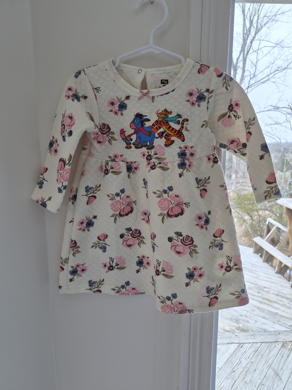 Y2k Inspired Upcycled Character Dress. Winnie The Pooh